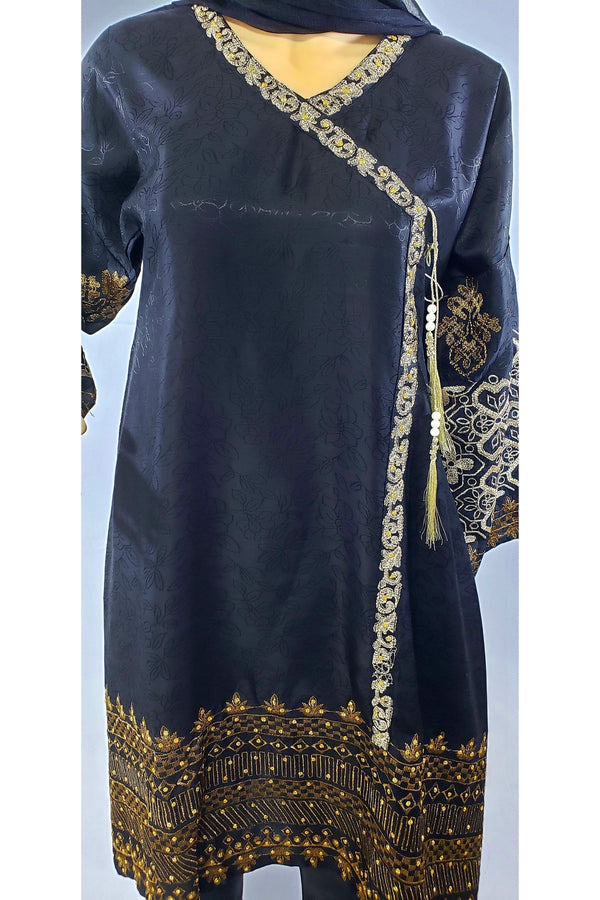 Pakistani /Indian A line angrakha dress