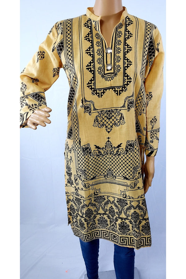 Pakistani/indian block print straight kurti medium