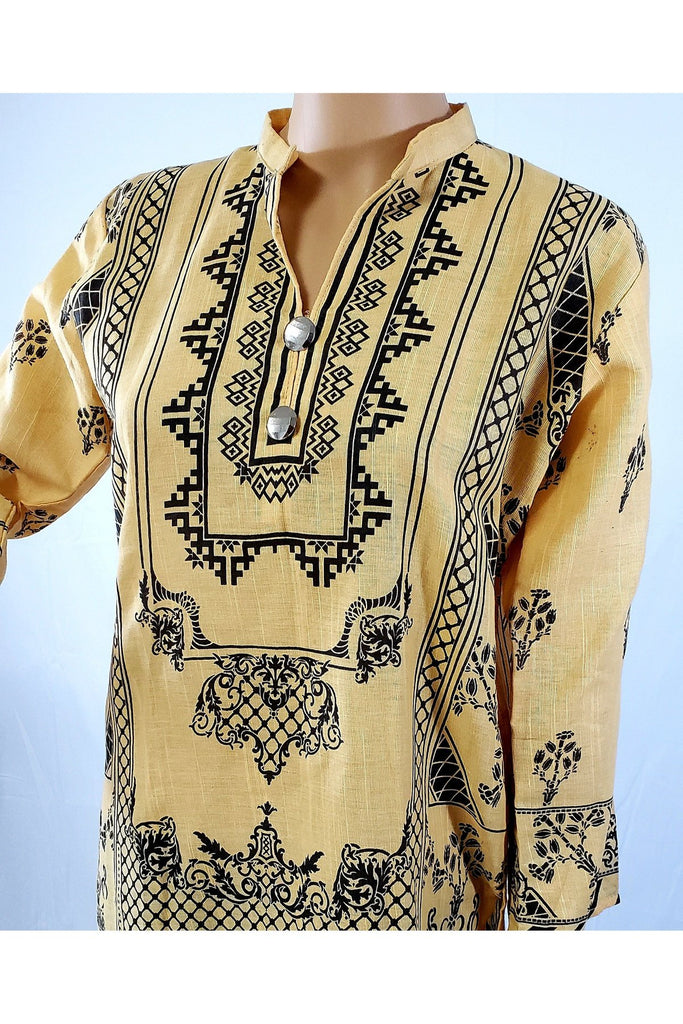 Pakistani/indian block print straight kurti medium