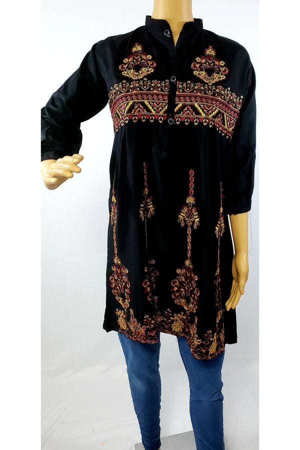 Women's beautiful pleated kurti Small