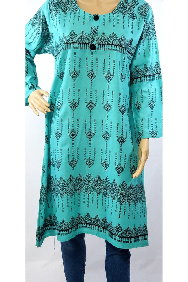 Pakistani/Indian Block printed A line kurti