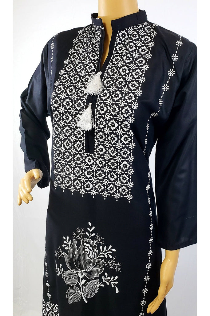 Pakistani/Indian Block printed Medium A line kurti