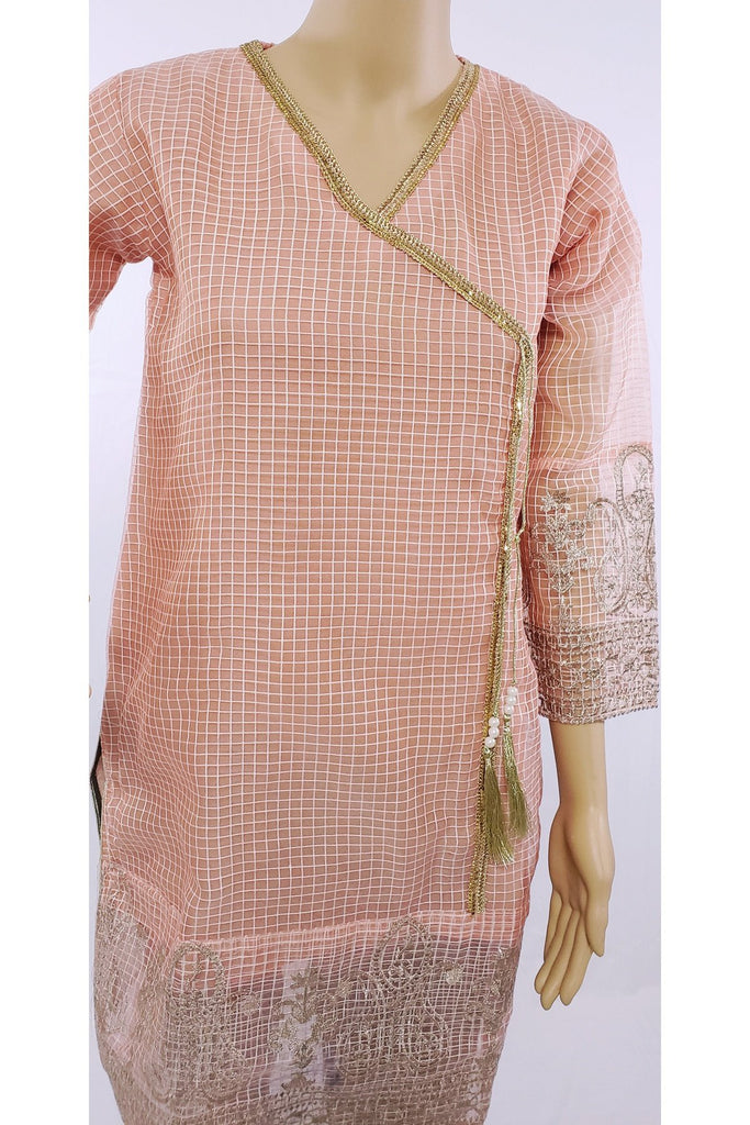 Beautiful traditional angrakha style kurti