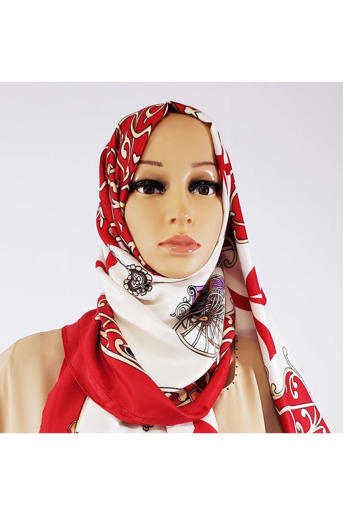 Women Muslim long shawl hijab head wrap