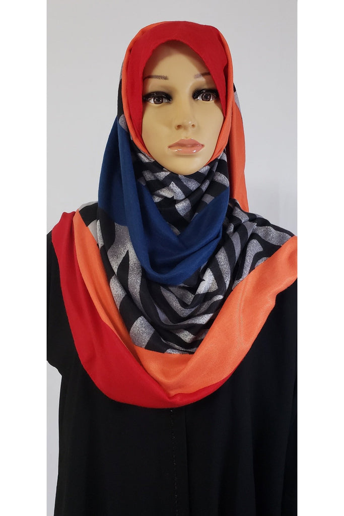 Women long shawl hijab head wrap