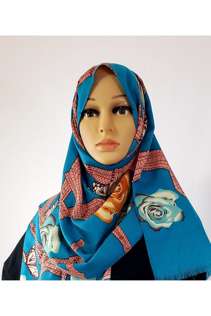 Women long shawl hijab