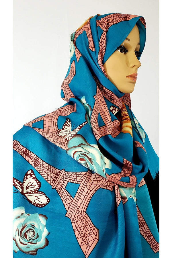 Women long shawl hijab