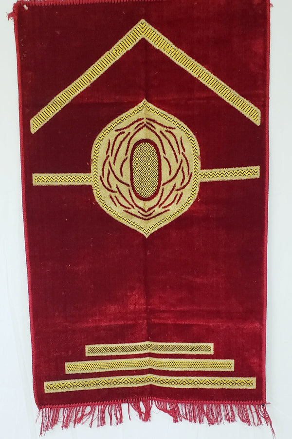 Muslim Prayer Rug Red