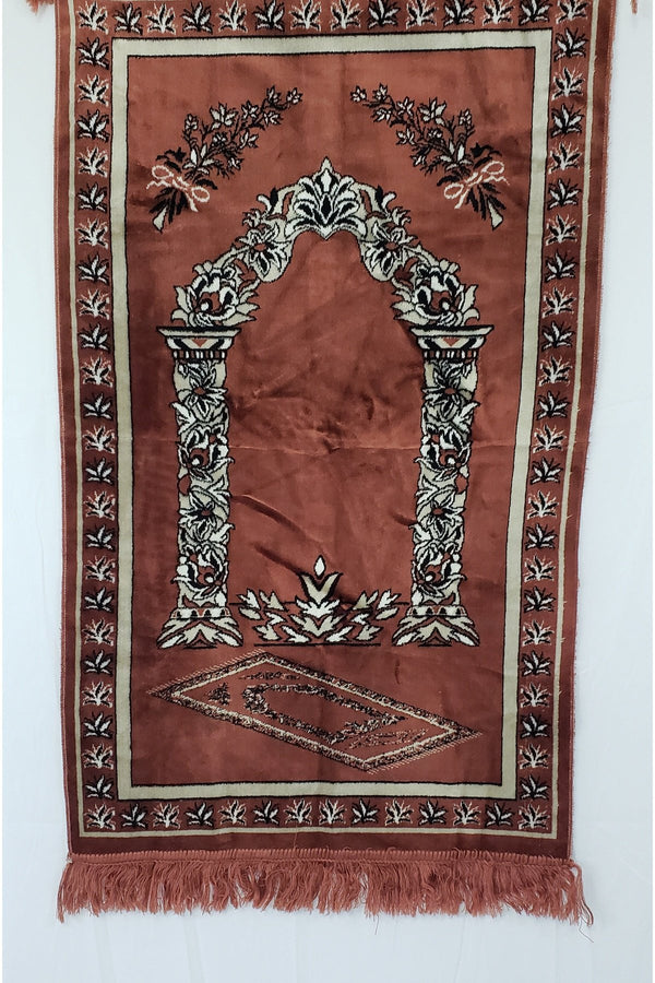 Muslim Prayer Rug Tea Pink