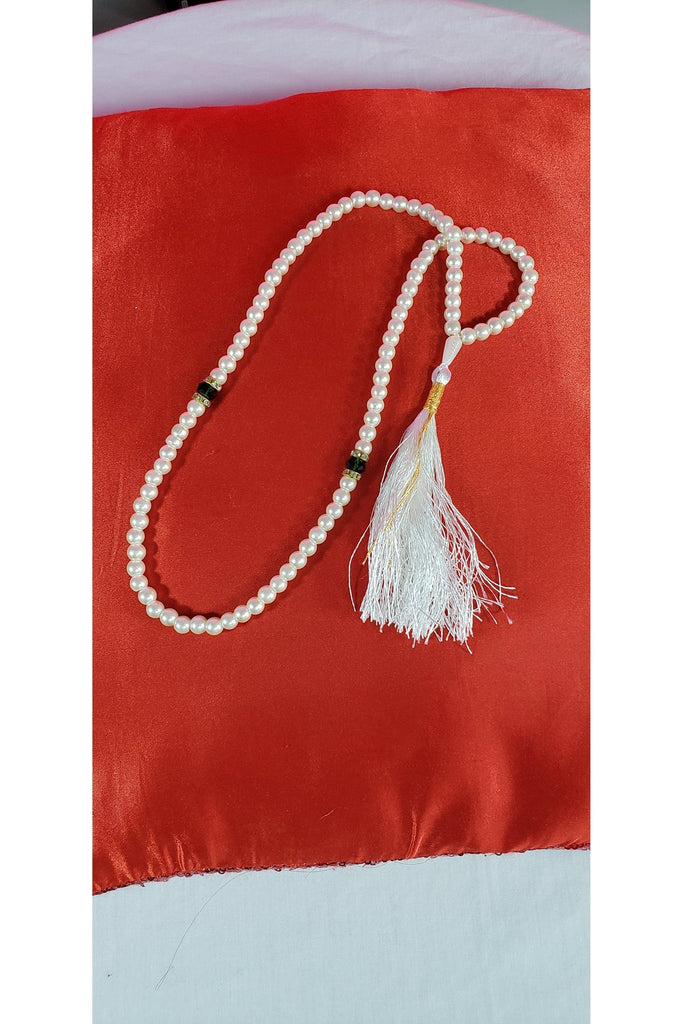 White plastic 99 bead Prayer bead