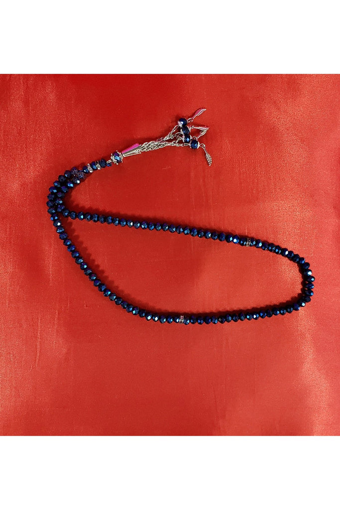 Beautiful 99 bead blue prayer bead